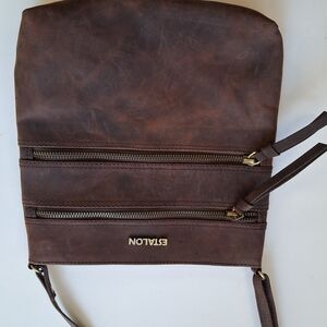 Estalon Men's Brown Leather Backpack